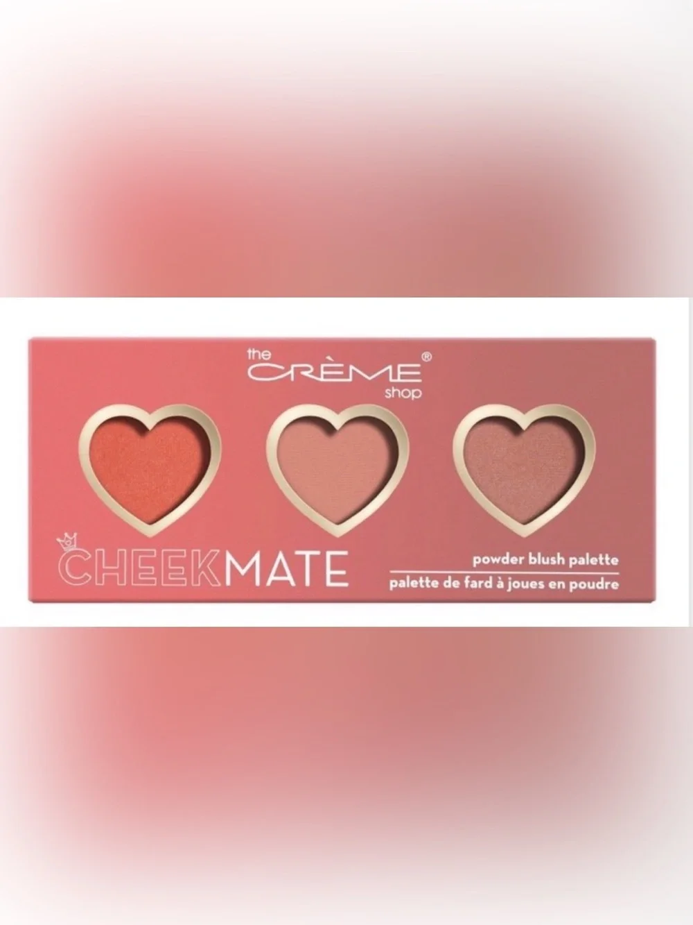 The Crème Shop CheekMate Powder Blush Palette- New in box